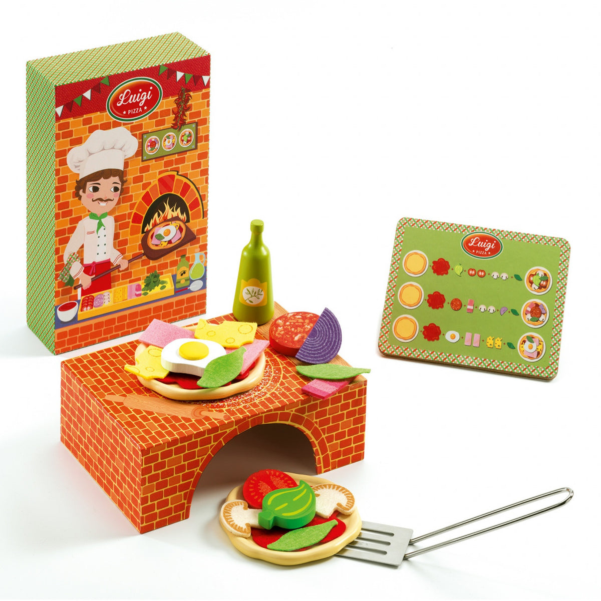 Joc de rol Pizza Luigi, Djeco - Imagine 2 [ps:4bfb0cbf-79ad-4454-b5c6-6ea2514d508b]