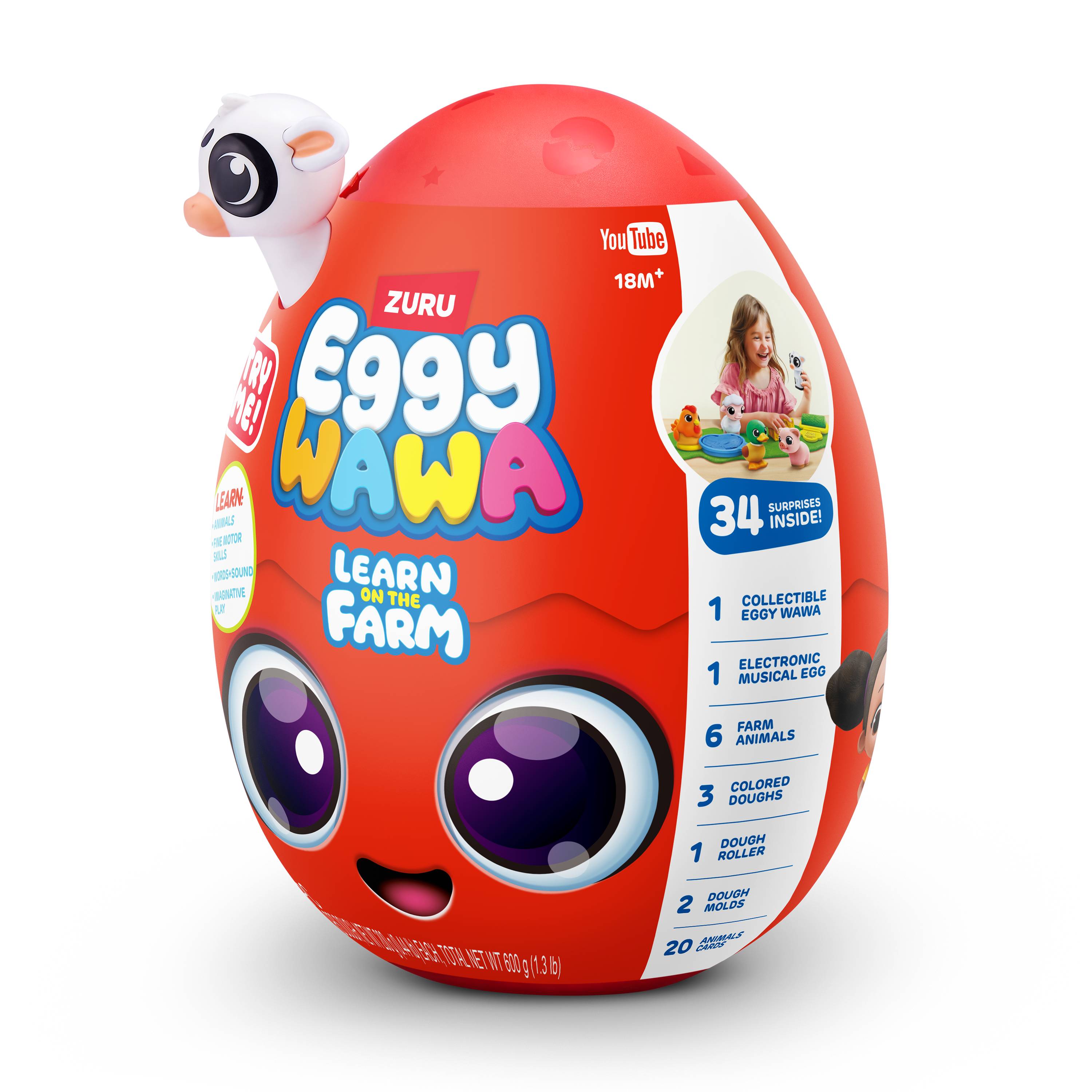 EGGYWAWA 1 model, figurine, Ferma animalelor - Imagine 2 [ps:fe4f4059-ba0c-4930-b0fe-ff123737a3c3]
