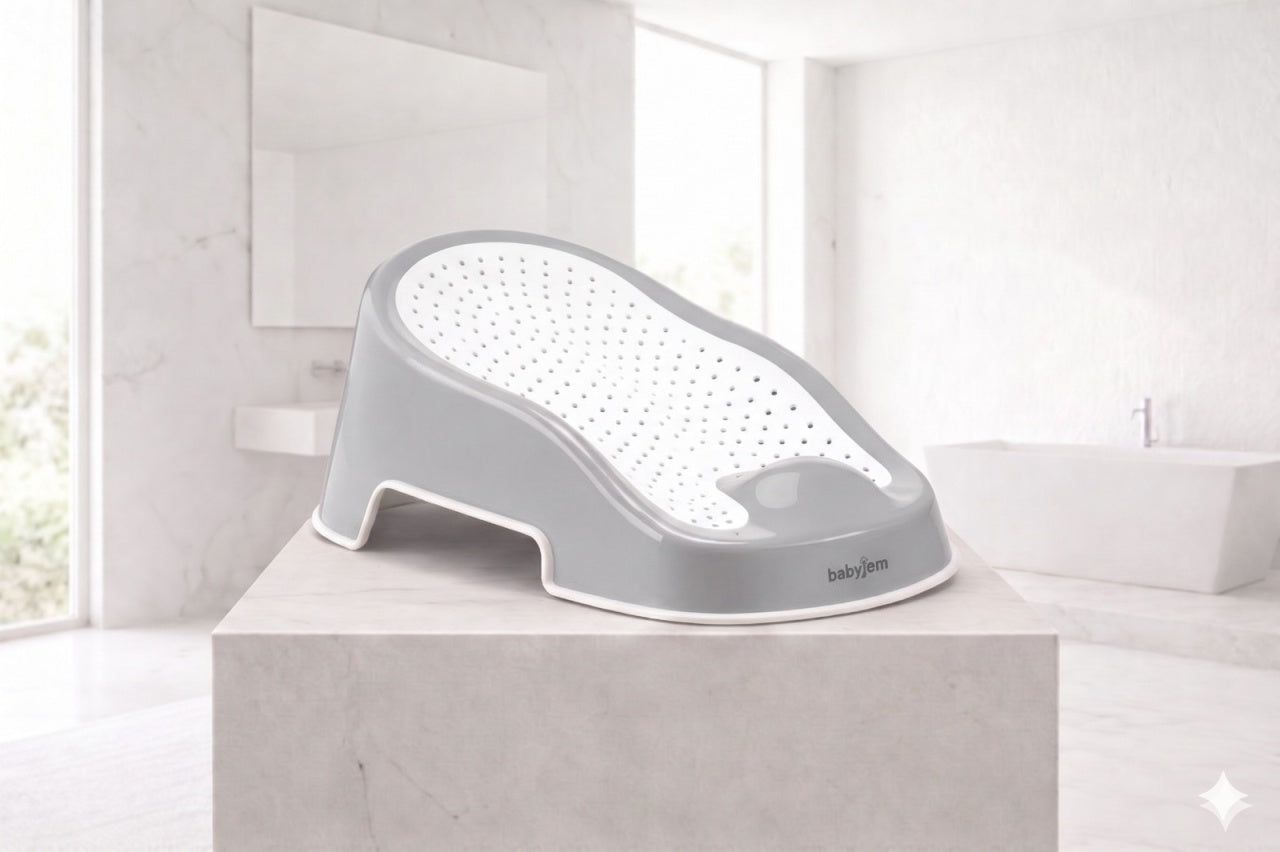 Suport pentru baie Soft Touch BabyJem, Indigo - Gri (2) [ps:8c804c71-772b-4c03-960d-fcad14bb3311]