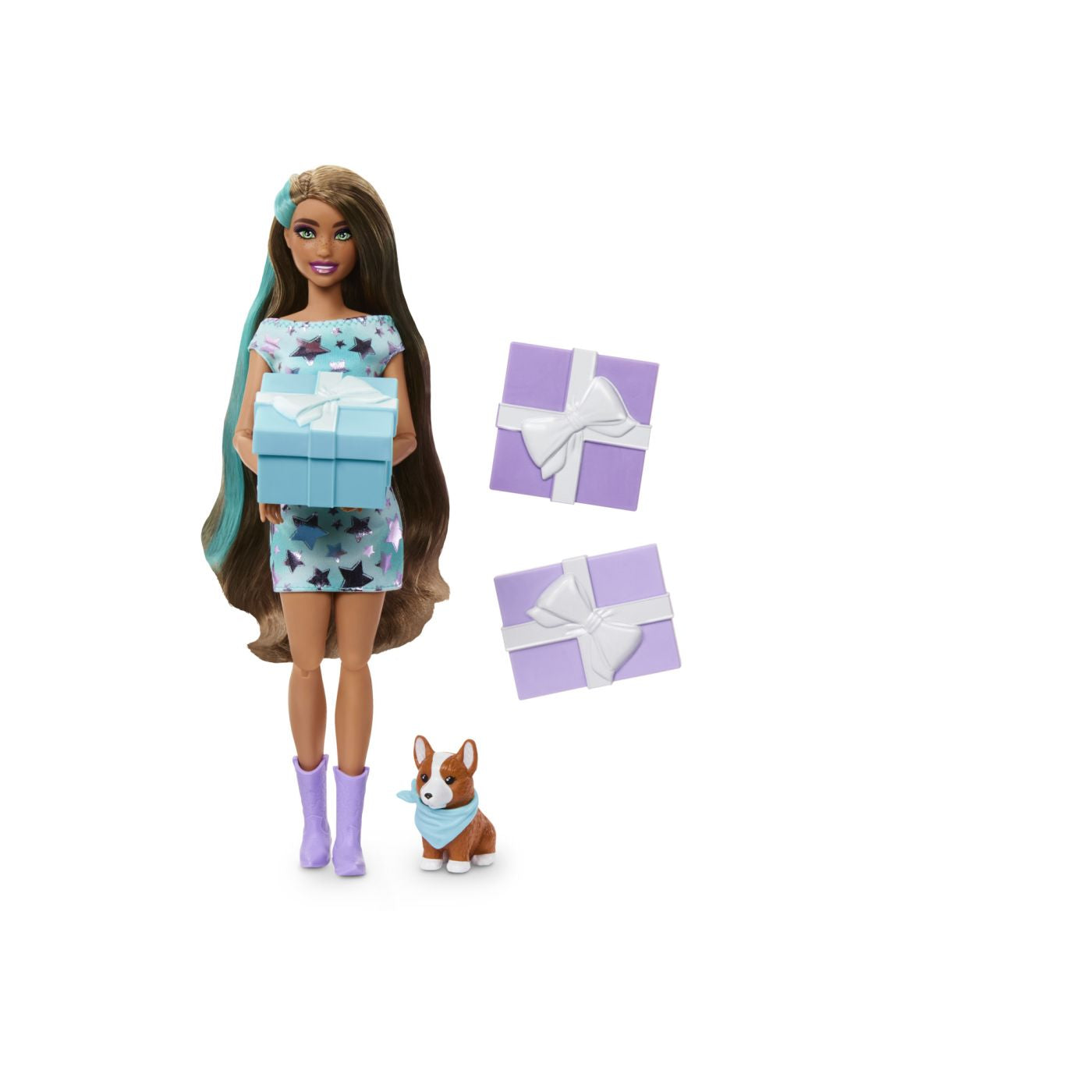 BARBIE PAPUSA PARTY UNBOXED REVEAL BRUNETA Mattel - Imagine 2