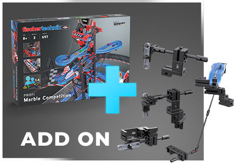 Kit STEM Completare pentru Cursa cu bile metalice - Intrecerea, Fischertechnik [ps:34a6ceff-998c-45a2-8cdc-e679498cda81]