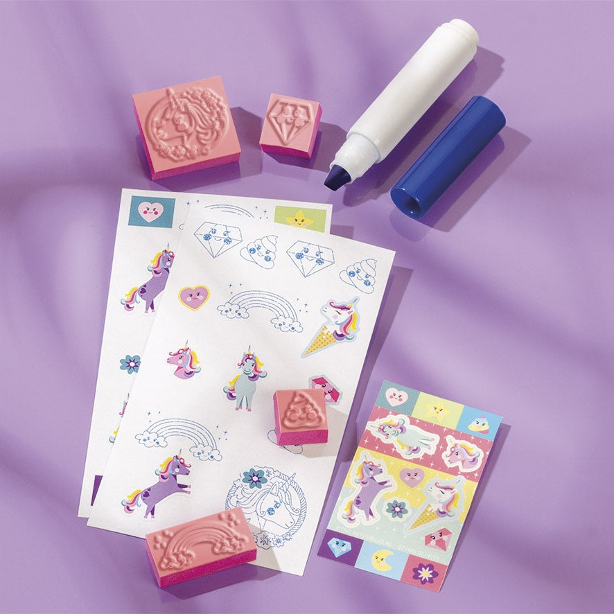 Mini Set Stampile cu Unicorni Totum - Jucărie Creativă - Default Title (2) [ps:3a8cddba-8b71-43b6-a051-66cbe5855b7e]