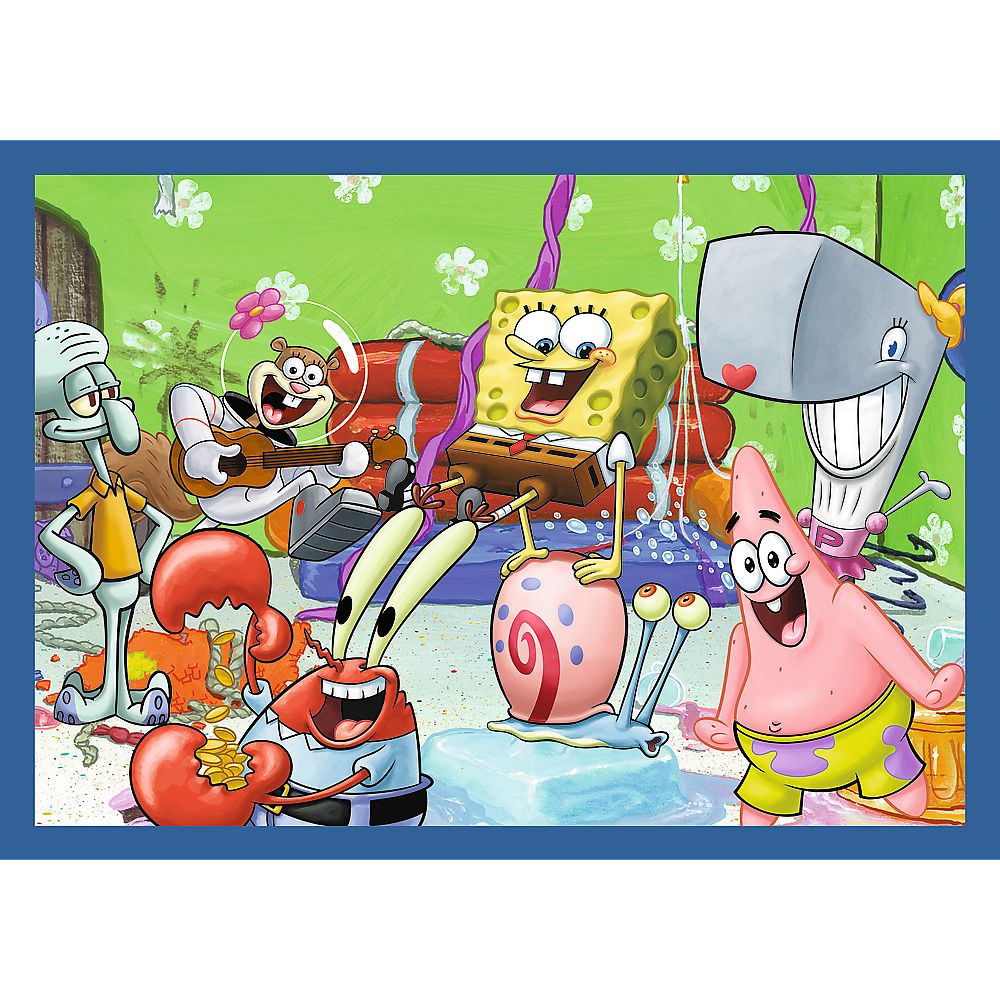 Puzzle Trefl 4in1 Viața Acvatică a lui SpongeBob - Default Title (2) [ps:4144cf96-dfd1-400f-a42f-34a9b245b2cb]
