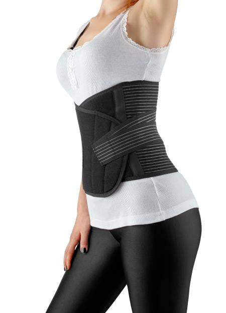 Centura abdominala post-natala reglabila BabyJem - Negru