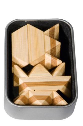 Joc logic IQ 3D Puzzle in cutie metalica Star, Fridolin - Imagine 3 [ps:1c85f326-25e3-4c1f-b165-9725cc3fcef1]