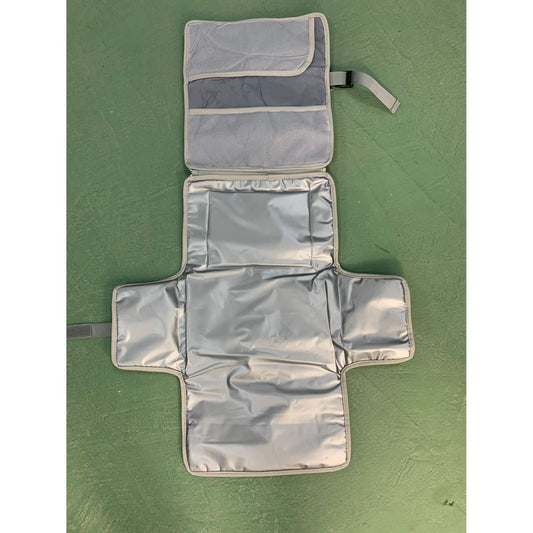 Geanta Schimbat Scutece Flippy, Impermeabila, Gri - Gri (2) [ps:592c2428-ded8-4104-abd8-05a1715e5ce7]