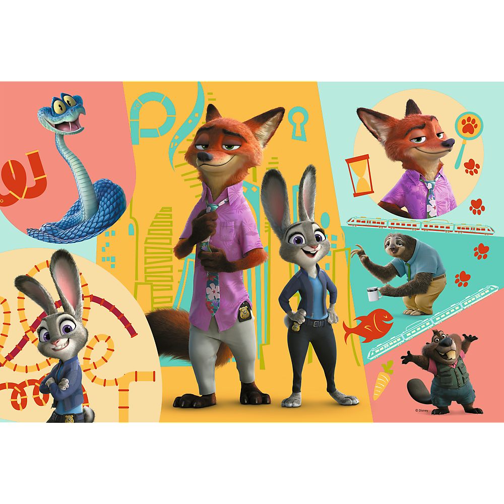 PUZZLE TREFL 160 DISNEY ZOOTROPOLIS IMPREUNA IN ZOOTOPIA - Imagine 2 [ps:b98510d0-45ce-435b-9cd9-f65f25c5650c]