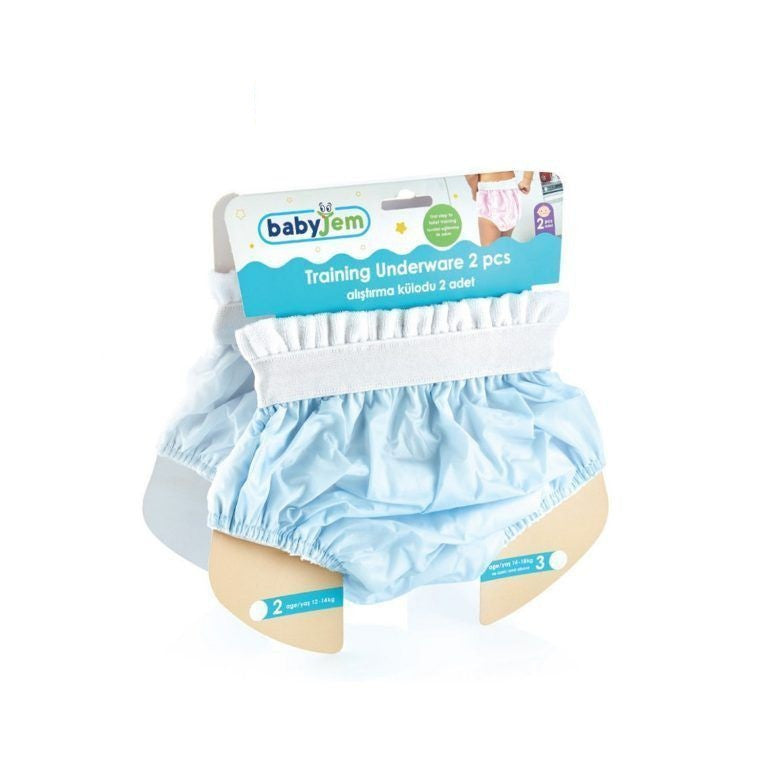 Set 2 chilotei antrenament BabyJem, nr.3 14-18 kg (Culoare: Bleu) [ps:fc246914-def7-4e3d-b9b1-db5e2e72b4ca]