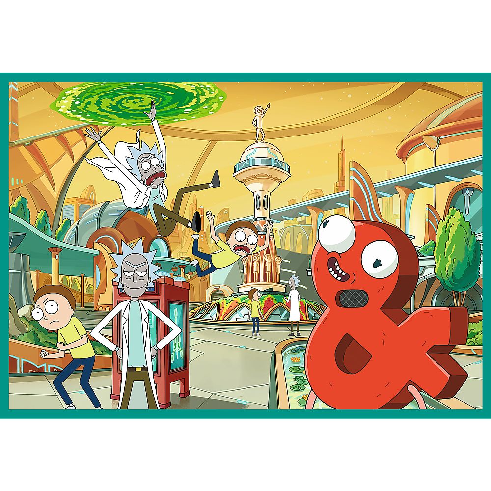 PUZZLE TREFL 4X250 LUMEA INTORTOCHEATA A LUI RICK SI MORTY - Imagine 3 [ps:1aae3453-49c1-42c2-880b-8f6270134540]