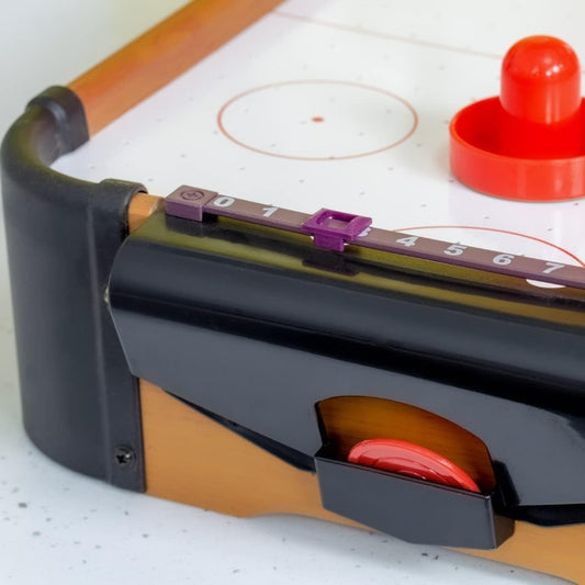 Masa Air Hockey Graffiti Flippy din Lemn, 76x38 cm, Maro - 76x38x21.5 cm (2) [ps:2871217a-3309-46f2-8be1-b20d1985a4d5]