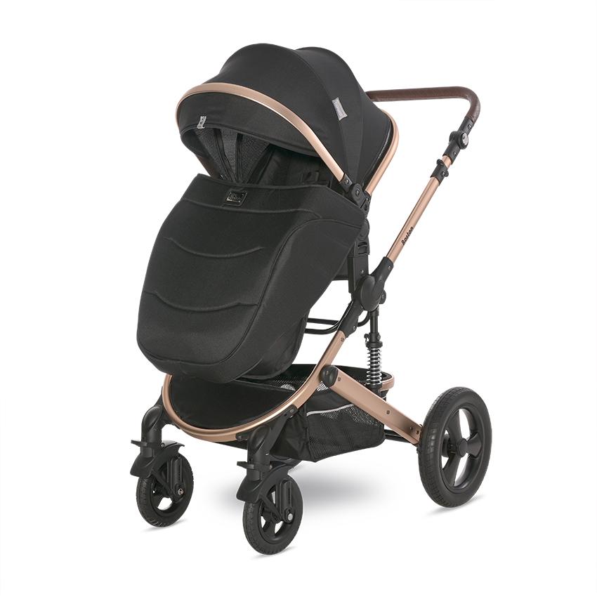 Cărucior Transformabil Lorelli Boston, 0-22 kg, Dolphin Grey - Black (2) [ps:575b505b-c5b1-4968-9ea6-8f715a49a4d1]