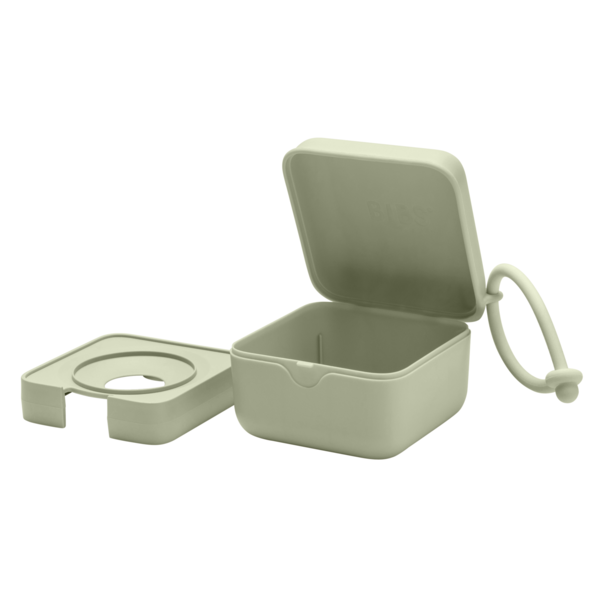 Cutie Depozitare Suzete BIBS, Ivory - Accesoriu Igienic - Sage (2) [ps:599bdc32-0478-4dd6-9c7c-c4c026d5a193]