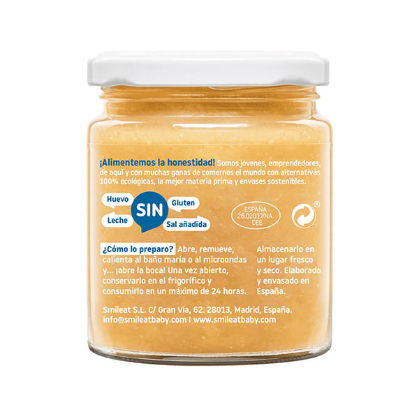 Smileat Piure de legume cu merluciu si ulei masline - Imagine 2