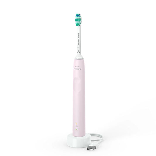 Set Philips Sonicare Seria 3100, periuta de dinti - Roz pastel [ps:0720080d-4157-420a-a74b-671cf1397339]