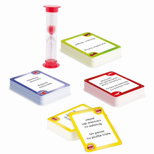 JOC DE CARTI CU GURA PANA LA URECHI AS - Imagine 2