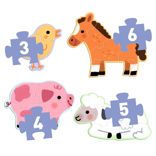Puzzle progresiv La ferma, Djeco - Imagine 3 [ps:7d5e737f-76f9-4f47-b923-a3d861feaf9b]