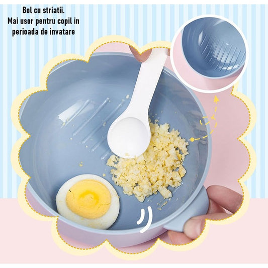 Lunch Box Copii Flippy, 750ml, 2 Boluri, Roz | infant.ro - Albastra (2) [ps:38c4ed38-cb7c-4430-b25a-4886d37501a9]