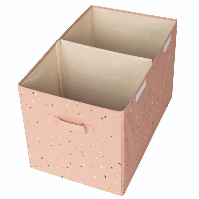 Cufar pliabil pentru camera copiilor, material reciclat Terrazzo Clay, 3 Sprouts [ps:f6af2ca6-85e5-4e24-9449-cfc5113e63f2]