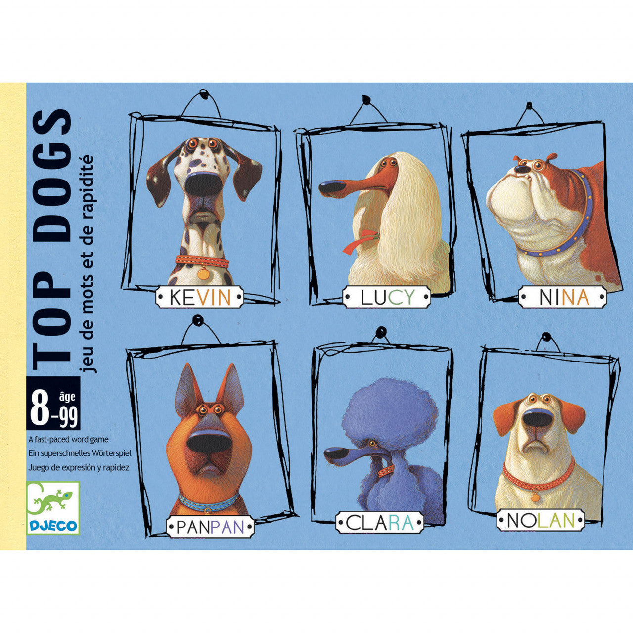 Joc de carti Top Dogs, Djeco - Imagine 2