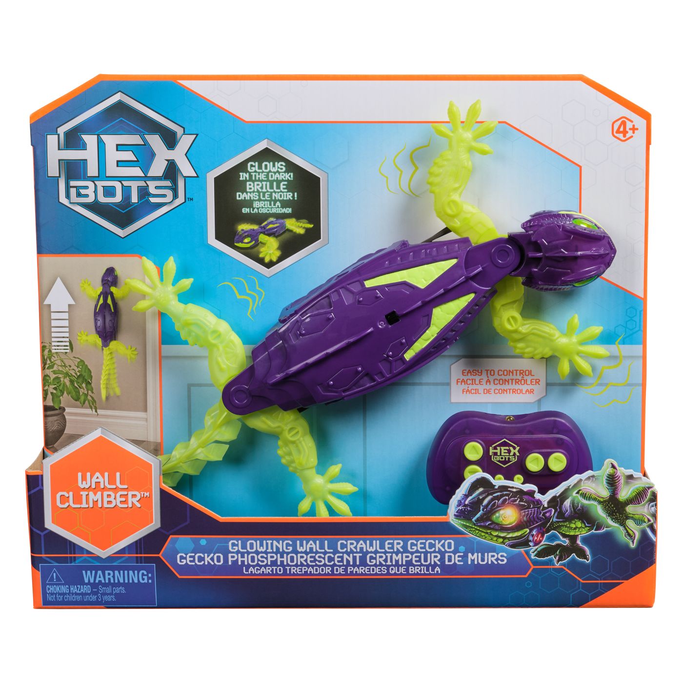 HEX BOTS SOPARLA CATARATOARE GECKO MOV CU TELECOMANDA [ps:00827767-cfee-4a4b-a7b3-7d8b0ca68f5d]