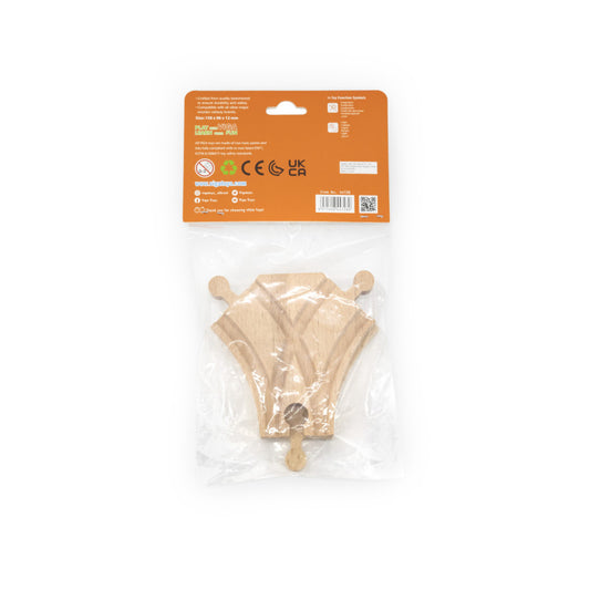 Macaz pentru sine de trenulete din lemn, 2 buc, Viga [ps:5e28622d-cc08-4edb-8527-6917a9569b5e]