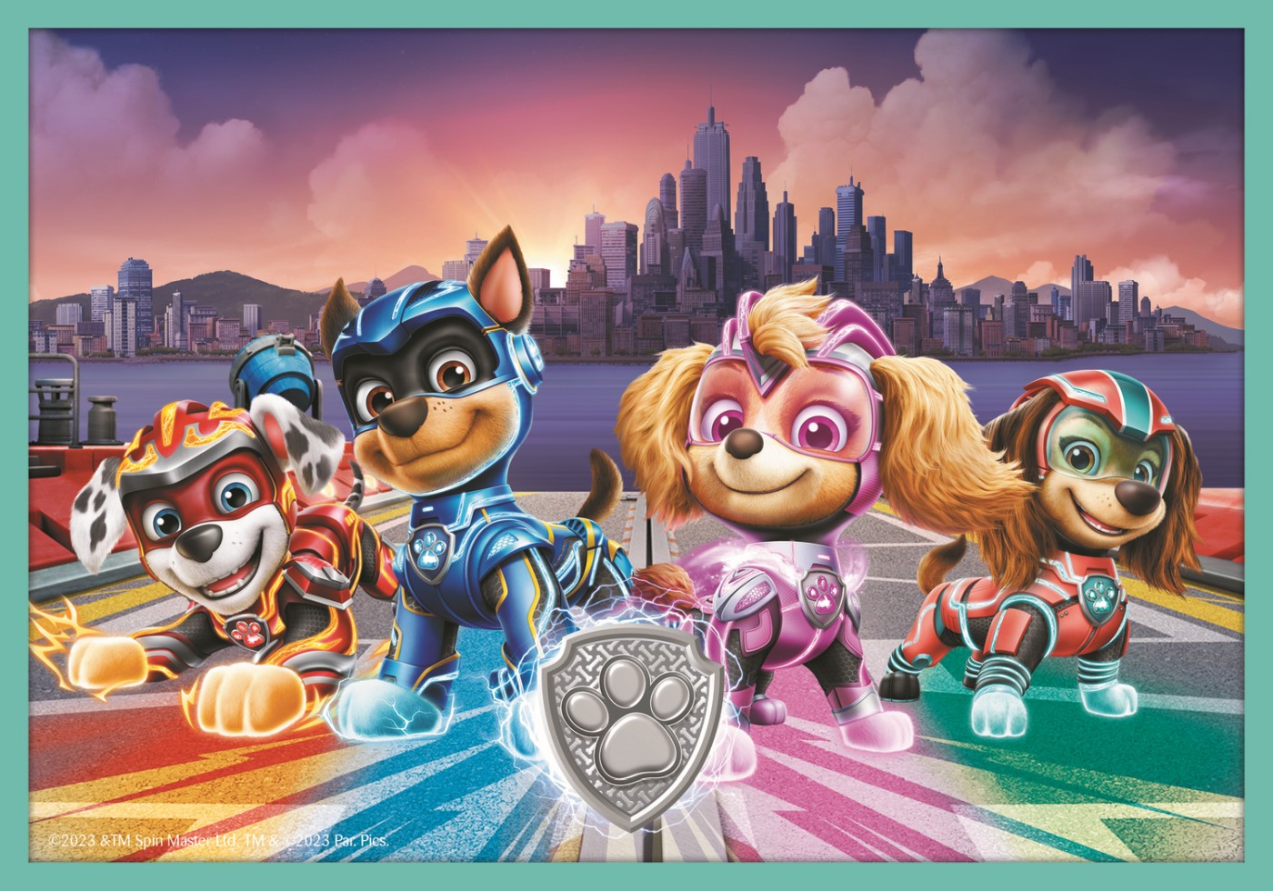 PUZZLE TREFL 10IN1 PATRULA CATELUSILOR ECHIPA CATEILOR - Imagine 2
