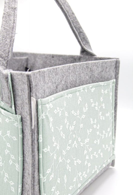 Geanta organizator scutece si accesorii copii/bebelusi - Verde [ps:01d39a8c-882e-4dff-a955-7554fb3f6fef]