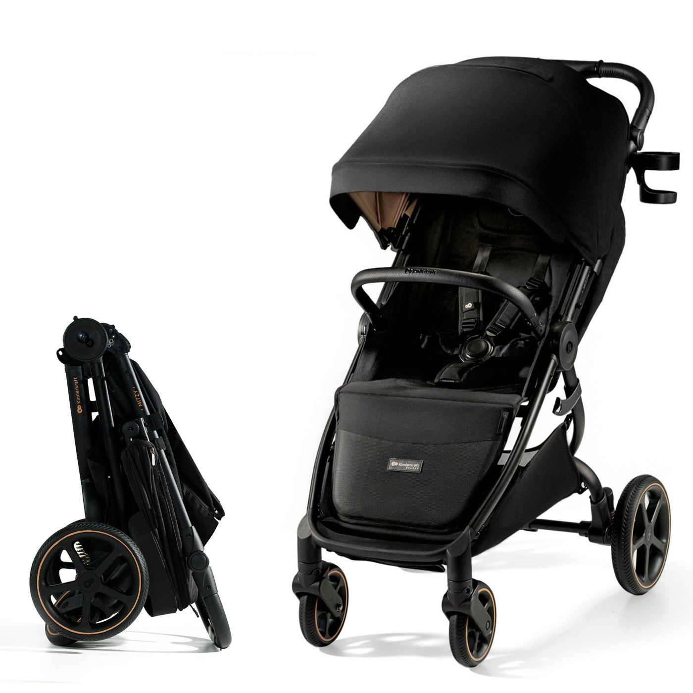 CARUCIOR SPORT, ULTRA COMPACT, KINDERKRAFT MITZY, 0-22 - Negru [ps:977647de-c99c-4622-be40-aa299acfae35]