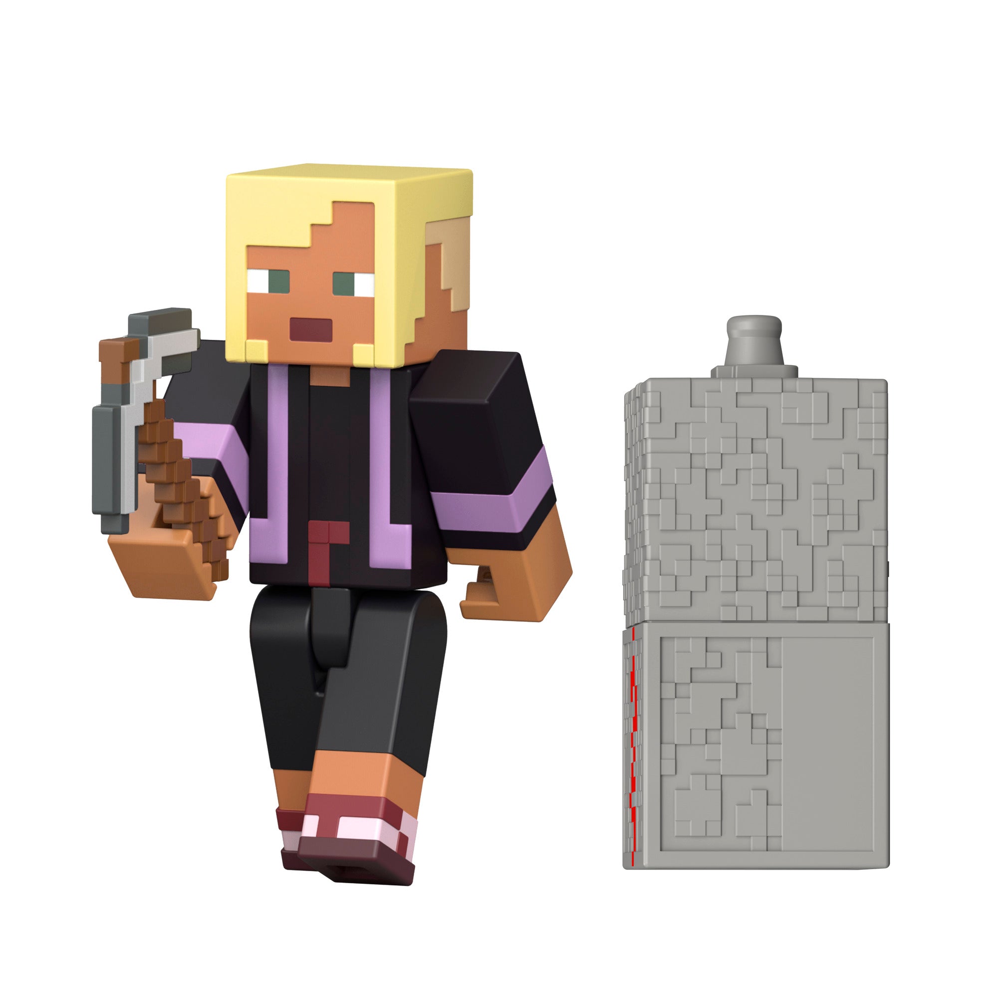 MINECRAFT CRAFT A BLOCK FIGURINA PIG 8CM Mattel - Kay (2) [ps:5467f36b-1f2d-4499-be85-f10b20c239df]