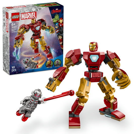 LEGO SUPER HEROES ROBOTUL IRON MAN VS. ULTRON 76307 - Imagine 9 [ps:5dee6054-9954-4114-880e-ec28b5785f6f]