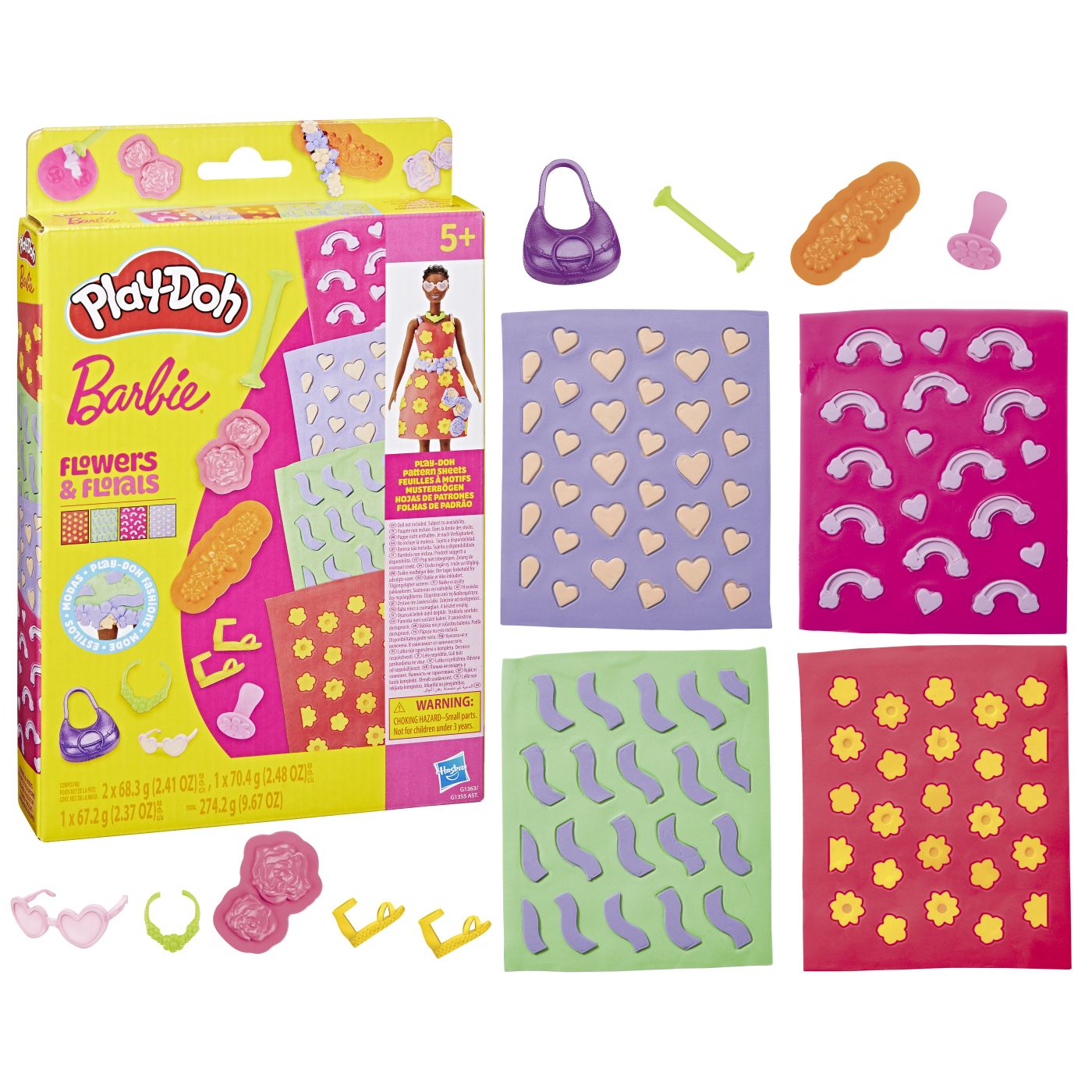 PLAY DOH BARBIE SET PLASTELINA CREATII VESTIMENTARE - Imagine 2