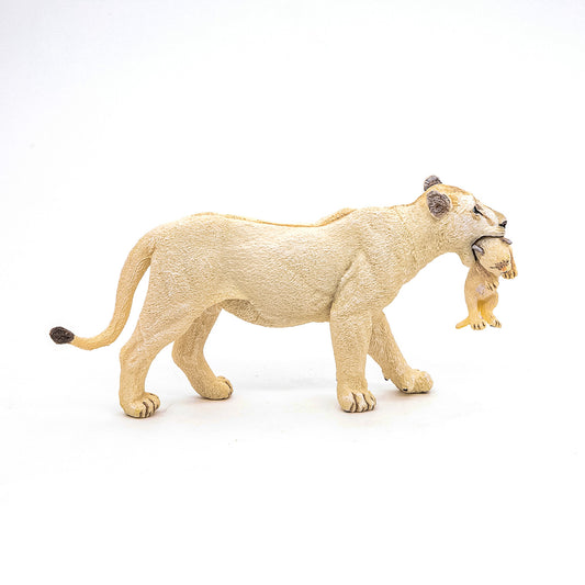 PAPO FIGURINA LEOAICA ALBA CU PUI [ps:738d2ad1-8cce-4143-b435-d3cc1a3251d3]