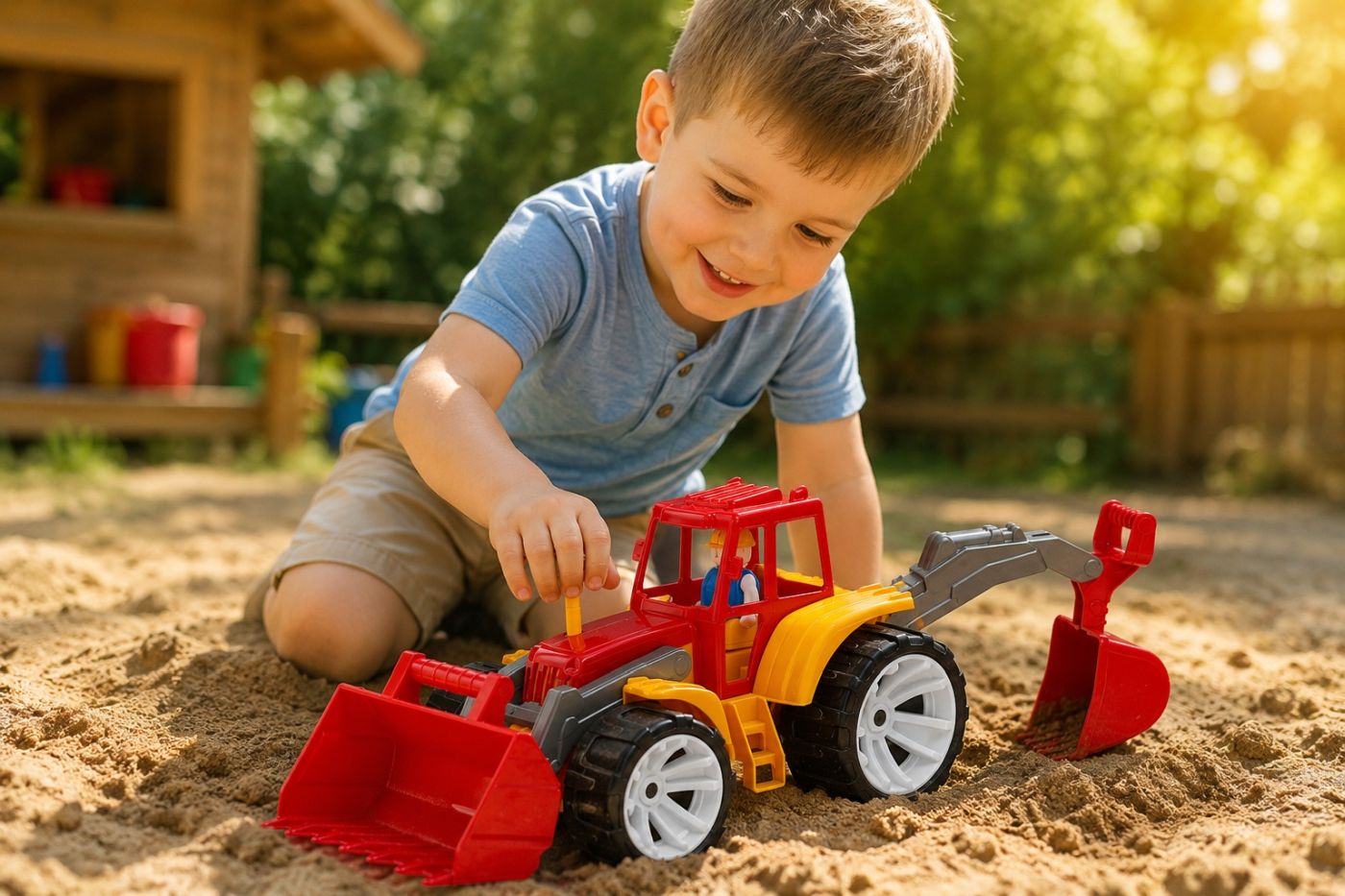 Tractor BAMS 2 cu 2 Cupe Militar - Viva Toys - ROSU PORTOCALIU (2) [ps:134d47e7-a0db-46b2-adb0-79bcb7c63754]