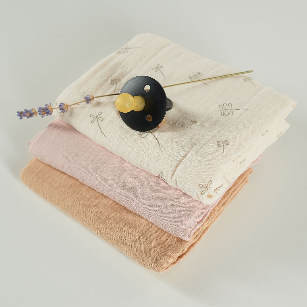 Set 3 Museline Bumbac Organic ONINO HUG.me, 60x60cm, GOTS - Pure Bloom (2) [ps:ab7b15ee-9ae1-486e-aba5-29415097b6c4]