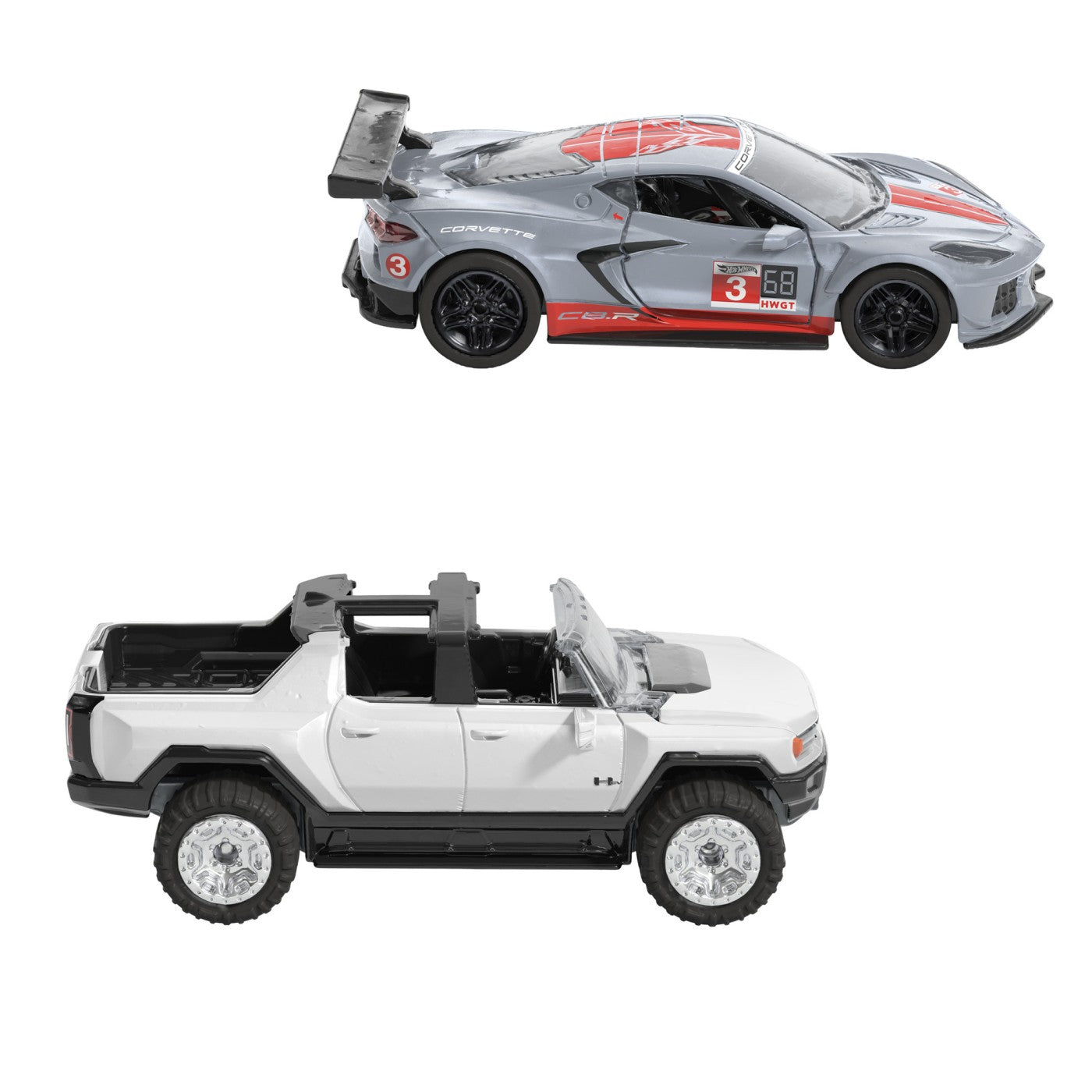 HOT WHEELS SET 2 MASINUTE METALICE PULL BACK GMC HUMMER - Imagine 3 [ps:6b769cbf-7dd9-44a0-b53b-ec64e32a87b5]