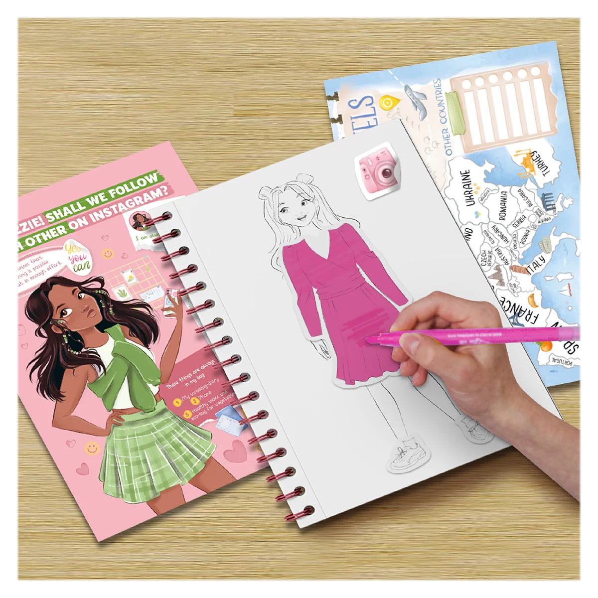 Set Creativ de Design Lizzie Dodo Toys pentru Fete - Fete (2) [ps:f8219020-2330-4ffc-9e89-0e323d31a958]