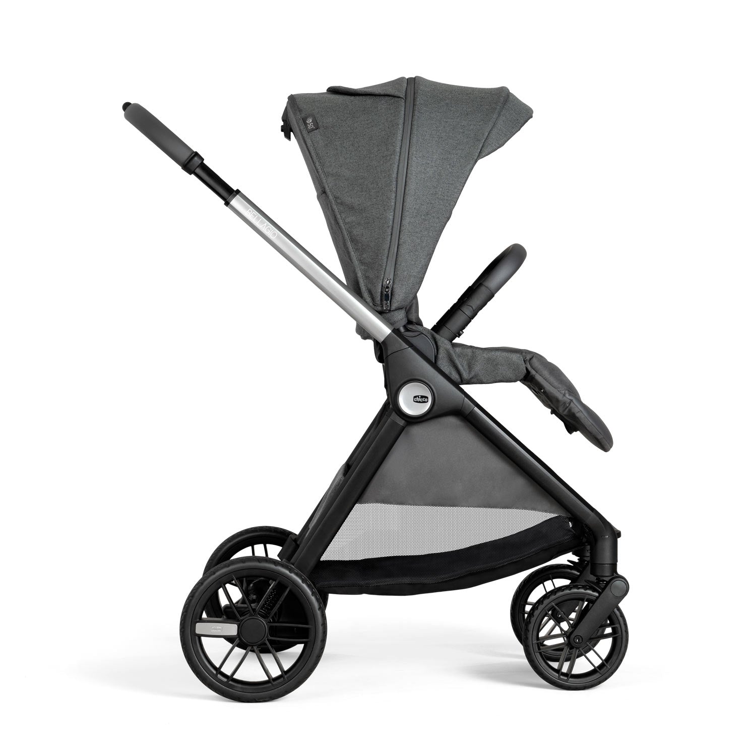 Carucior copii 3 in 1 Chicco Bellagio, Black Satin (gri - Default Title (2) [ps:9c37e8f5-45a3-4d92-bdef-fa2084dd7c49]