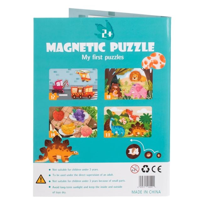 Puzzle Magnetic 4 Imagini Fructe, Mașini, Animale - Jumbo - Fructe Masini Animale (2) [ps:2426bb94-c131-4ee7-b887-65cd51328918]