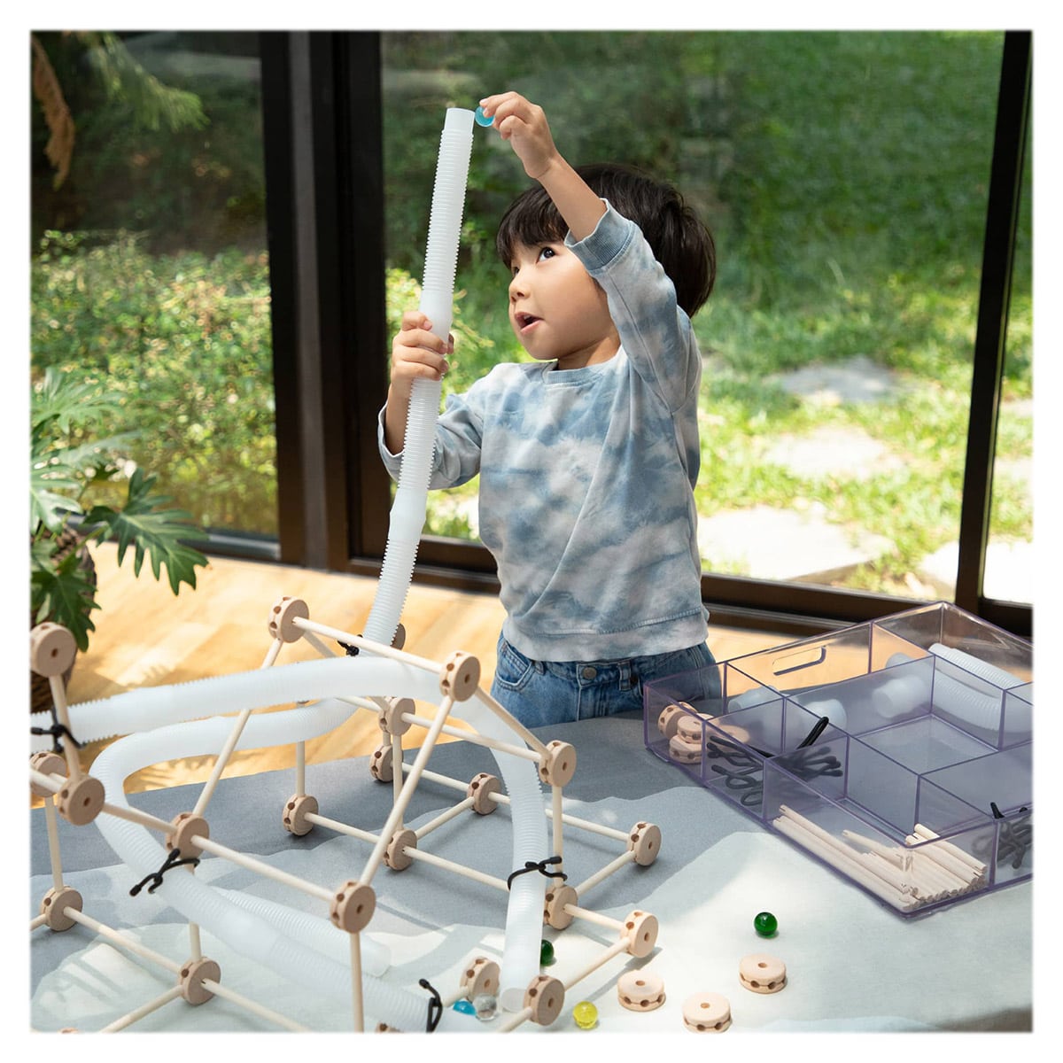 Set Construcție STEM Exploration Guidecraft - 155 piese - Default Title (2) [ps:73a46122-20c9-405a-ba78-e394ebeb45b5]
