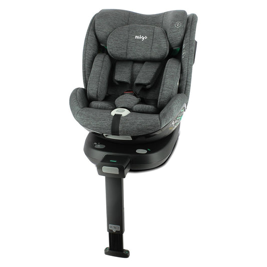 SCAUN AUTO MIGO LEGEND, 40-150 CM, GREY TEAM TEX - Gri