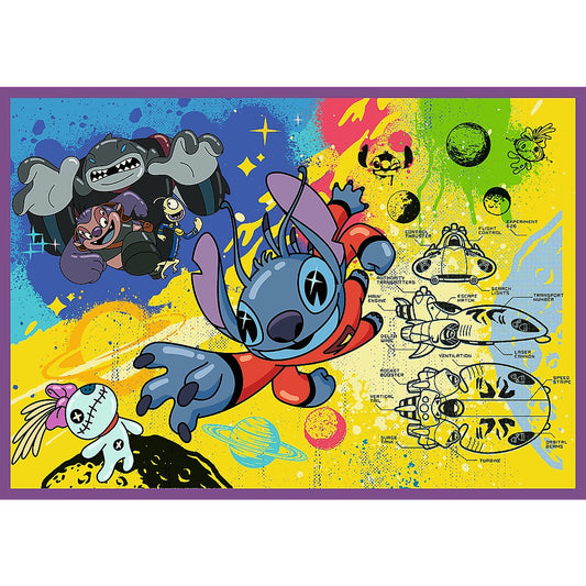 PUZZLE TREFL 4X250 DISNEY UIMITORUL STITCH - Imagine 5 [ps:73eff49f-9bf0-4742-860d-3838ecfcd63c]