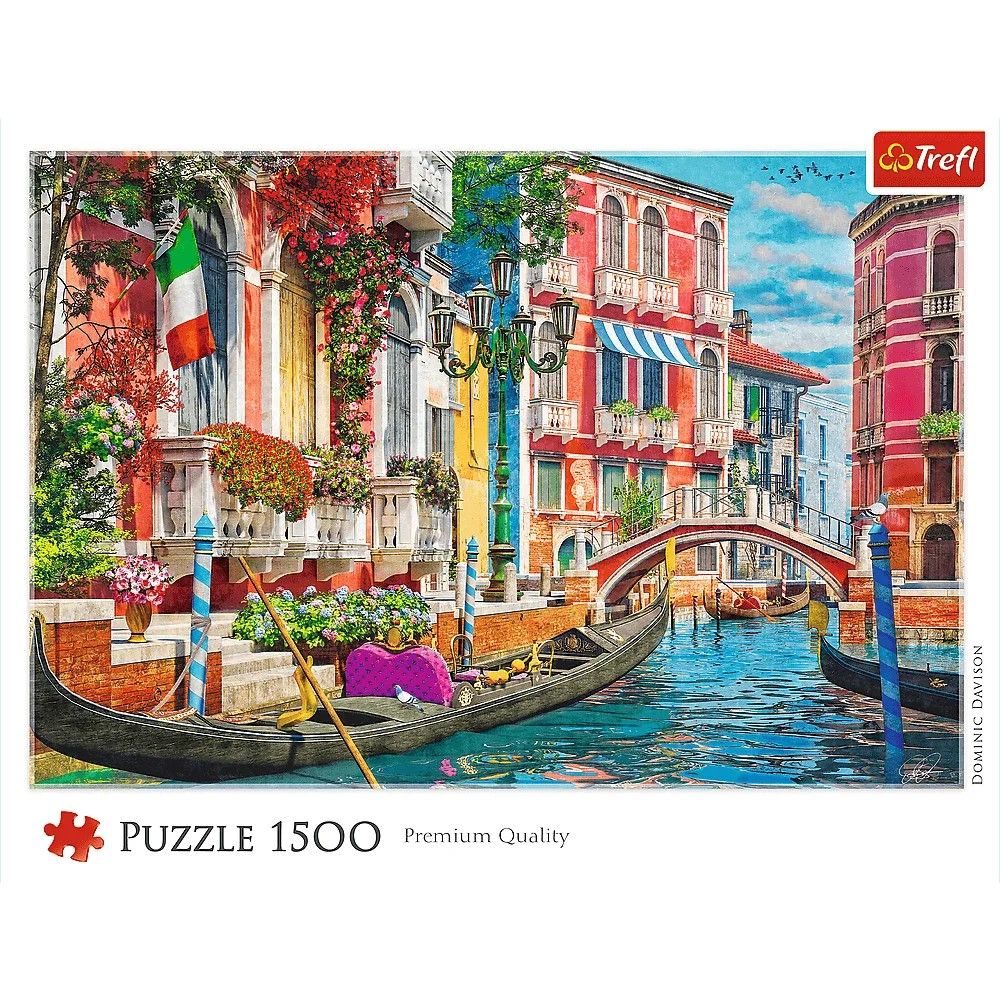 PUZZLE TREFL 1500 O DUPA AMIAZA DE VARA IN VENETIA - Imagine 3 [ps:a80af4f0-2ac7-4900-9b39-e98542b1c590]