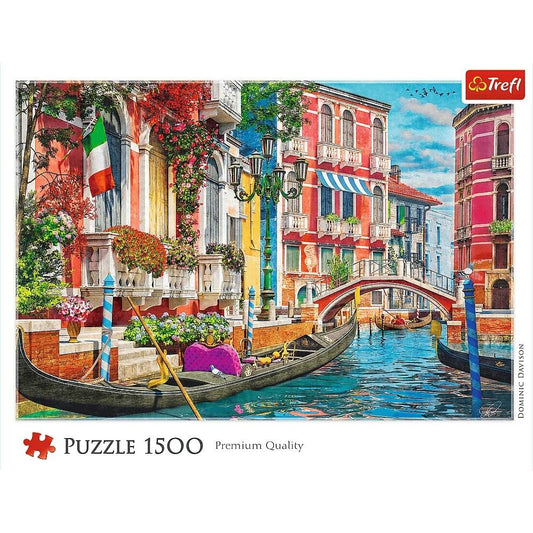 PUZZLE TREFL 1500 O DUPA AMIAZA DE VARA IN VENETIA - Imagine 3 [ps:a80af4f0-2ac7-4900-9b39-e98542b1c590]
