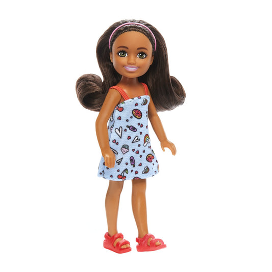 BARBIE PAPUSA CHELSEA CREOLA CU PAR SATEN SI ROCHITA - Imagine 3 [ps:7a4b1fce-3cde-494b-b20c-fb39e64dcabe]