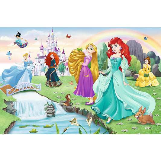 PUZZLE TREFL 60 DISNEY PRINCESS - INTALNESTE PRINTESA - Imagine 2 [ps:a8fbccdf-9775-45a8-b337-7cd6311ee2a3]