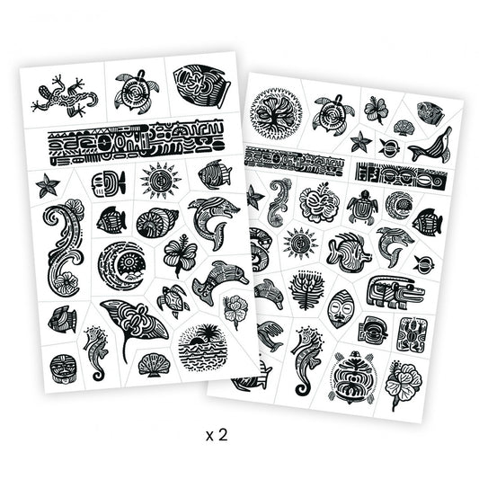 Tatuaje Modele din Polynesia, Djeco - Imagine 5 [ps:0377e475-0971-4843-9a9a-ea5de187af50]