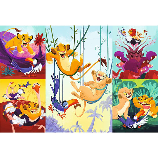 PUZZLE TREFL 100 DISNEY CURAJOSUL REGE LION - Imagine 2 [ps:c41130eb-bbdf-42d4-8db4-29dce6f542d2]
