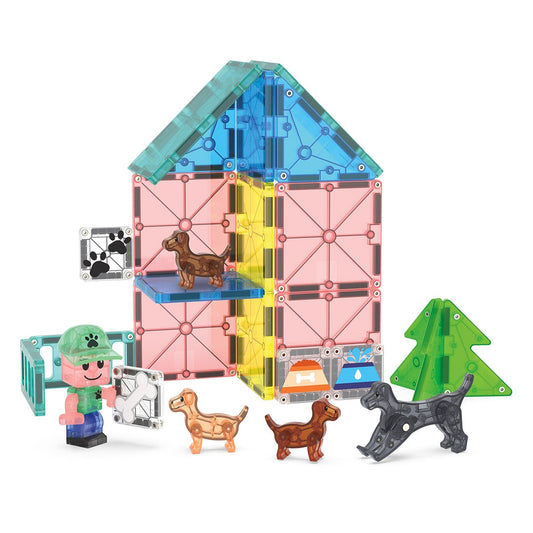 MAGNA-TILES Puppy Park - Set Jucării Magnetice, 27 piese - Default Title (2) [ps:10909532-fb2a-46a1-a56d-cbe65a8cc4a1]