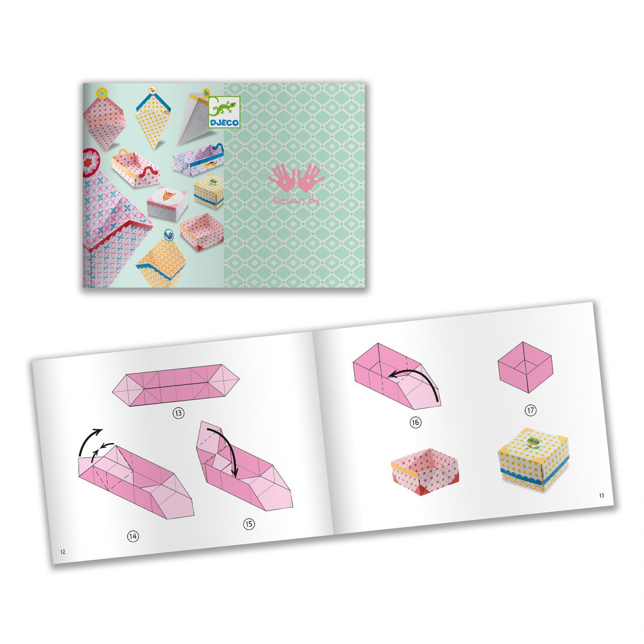 Joc creativ origami Confectionat cutii, Djeco - Imagine 5 [ps:fcdac4a6-add5-4d49-88d6-96d8a72b1d3a]