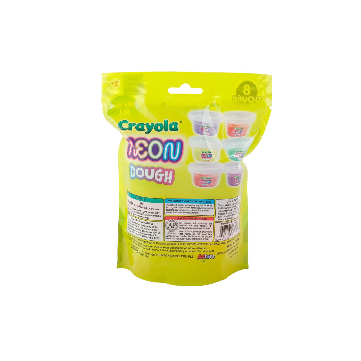 CRAYOLA SILLY SCENTS NEON SET 8 BORCANASE PLASTELINA - Imagine 3 [ps:fdb33008-c14a-47d9-be05-e707def3fbbb]